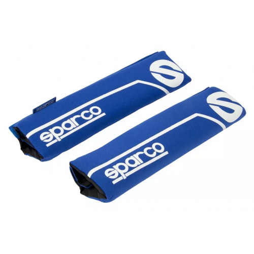 Комплект Sparco възглавнички за колан, протектор, сини