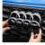 емблема Audi Q2 275 mm черен гланц ауди