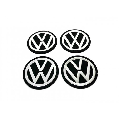 Стикери метални капачки за джанти за VW